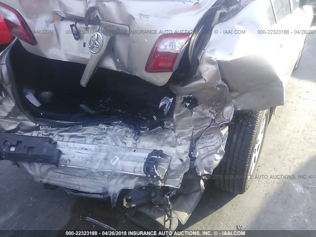 JTNBE46K673005878 - 2007 TOYOTA CAMRY NEW GENERAT CE/LE/XLE/SE GOLD photo 6