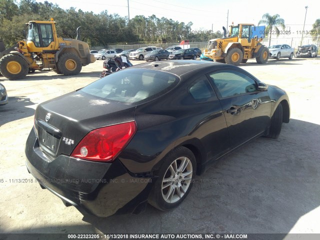 1N4BL24E68C223077 - 2008 NISSAN ALTIMA 3.5SE BLACK photo 4