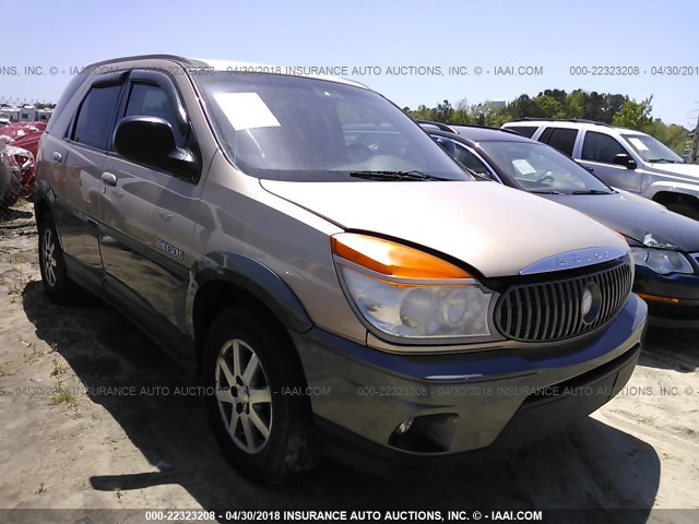 3G5DA03E32S551256 - 2002 BUICK RENDEZVOUS CX GOLD photo 1