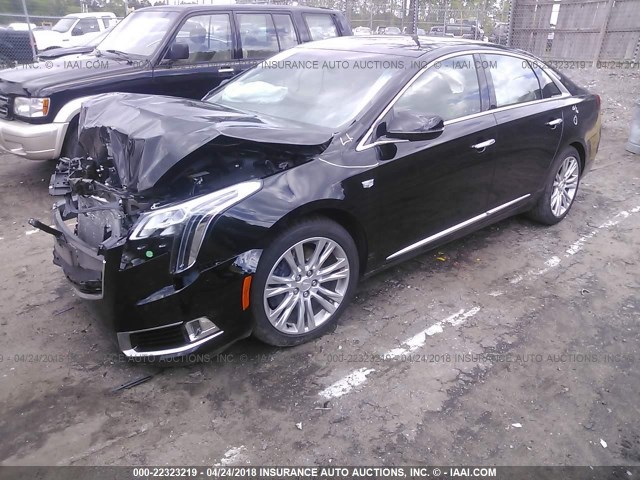 2G61M5S31J9125239 - 2018 CADILLAC XTS LUXURY BLACK photo 2