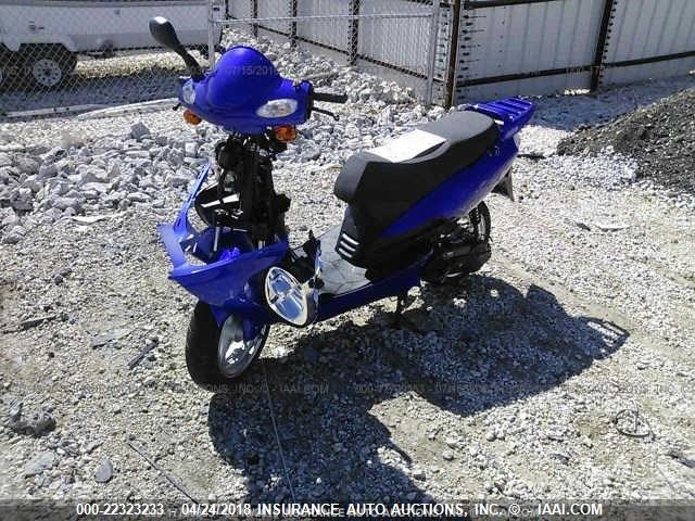 LB2G6TKC7F1005523 - 2015 BASHAN BASHAN SCOOTER  BLUE photo 2