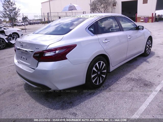 1N4AL3AP5JC182664 - 2018 NISSAN ALTIMA 2.5/S/SV/SL/SR SILVER photo 4