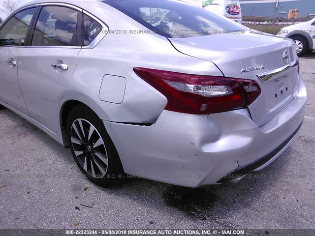 1N4AL3AP5JC182664 - 2018 NISSAN ALTIMA 2.5/S/SV/SL/SR SILVER photo 6