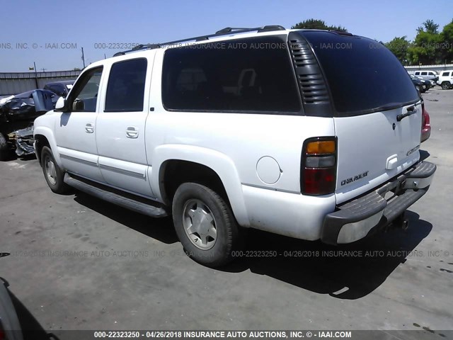 3GNEC16Z93G336052 - 2003 CHEVROLET SUBURBAN C1500 WHITE photo 3