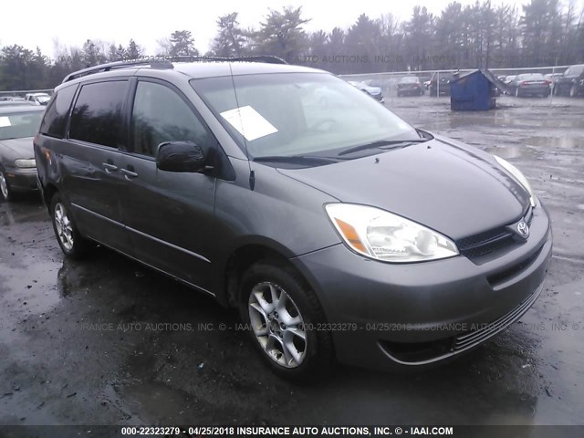 5TDBA23C94S007054 - 2004 TOYOTA SIENNA LE GRAY photo 1