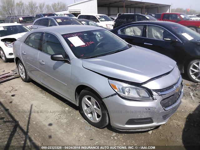 1G11B5SL9EF145537 - 2014 CHEVROLET MALIBU LS ვერცხლისფერი ფოტო 1