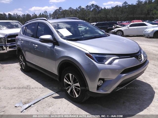2T3WFREV8JW446069 - 2018 TOYOTA RAV4 ADVENTURE/XLE 银色 照片 1