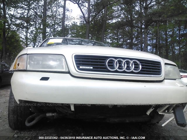 WAUED28D7WA175973 - 1998 AUDI A4 2.8 QUATTRO CREAM photo 6