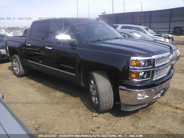 3GCPCSEC9EG366885 - 2014 CHEVROLET SILVERADO C1500 LTZ BLACK photo 1