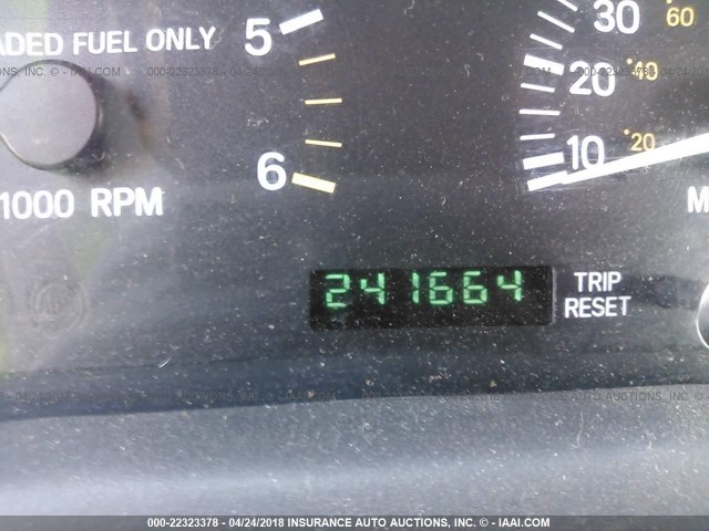 1J4FF68S7XL651226 - 1999 JEEP CHEROKEE SPORT/CLASSIC მუქი ლურჯი ფოტო 7