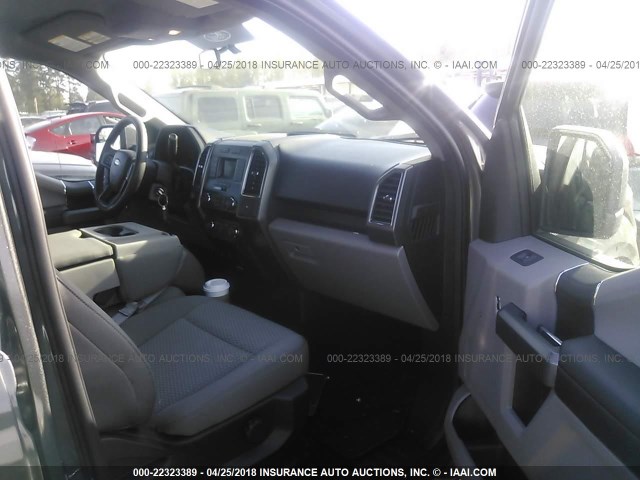 1FTEW1EB0JKD36788 - 2018 FORD F150 SUPERCREW GRAY photo 5