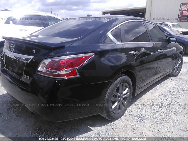 1N4AL3AP5FN922502 - 2015 NISSAN ALTIMA 2.5/S/SV/SL BLACK photo 4