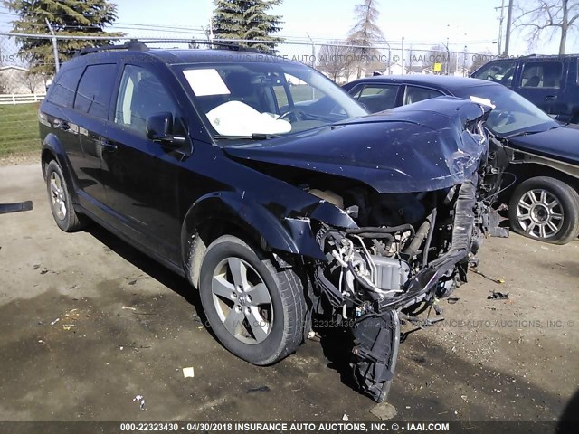 3D4PG5FV1AT103784 - 2010 DODGE JOURNEY SXT BLACK photo 1