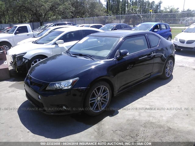 JTKJF5C71C3037272 - 2012 TOYOTA SCION TC 黑色 照片 2