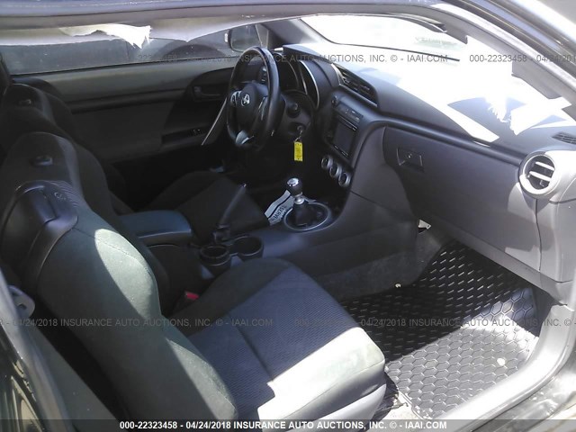 JTKJF5C71C3037272 - 2012 TOYOTA SCION TC 黑色 照片 5