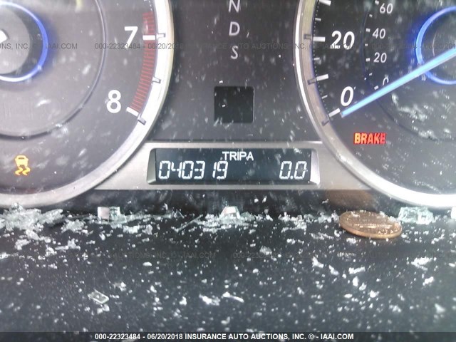 5J6TF1H5XEL002257 - 2014 HONDA CROSSTOUR EXL თეთრი ფოტო 7