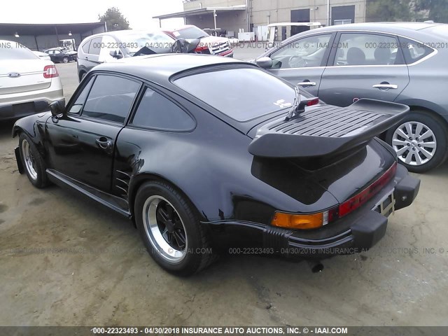 WP0AA0916CS121248 - 1982 PORSCHE 911 BLACK photo 3