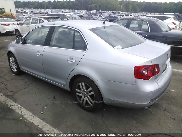 3VWEF71K37M201229 - 2007 VOLKSWAGEN JETTA WOLFSBURG 银色 照片 3