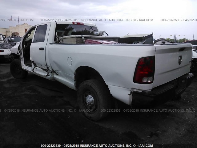 3C6UR5HL6EG122651 - 2014 RAM 2500 ST WHITE photo 3