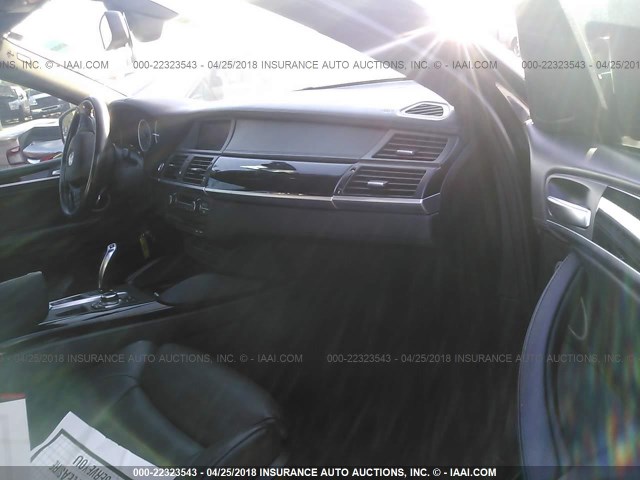 5YMGZ0C54CLK14527 - 2012 BMW X6 M BLACK photo 5