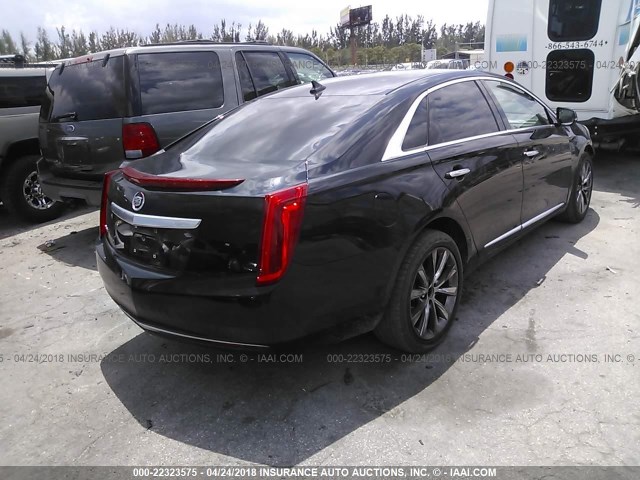 2G61W5S34D9231814 - 2013 CADILLAC XTS BLACK photo 4