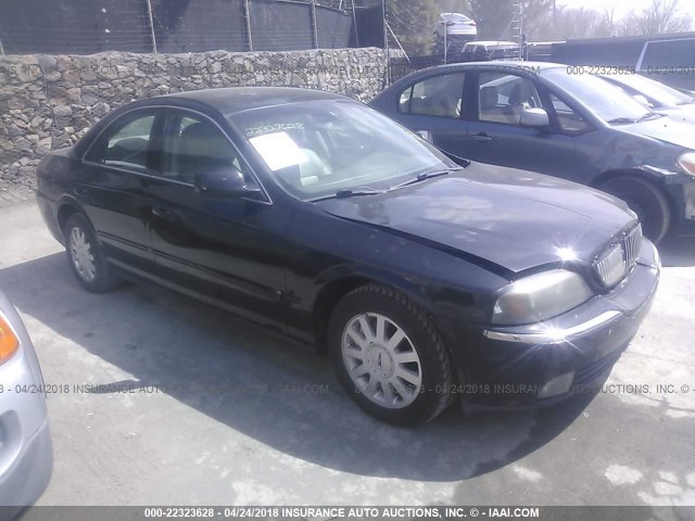 1LNHM86S54Y632350 - 2004 LINCOLN LS 黑色 照片 1