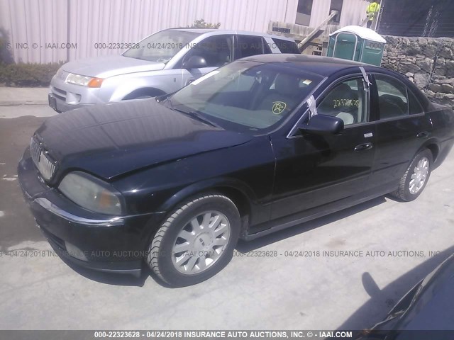1LNHM86S54Y632350 - 2004 LINCOLN LS 黑色 照片 2
