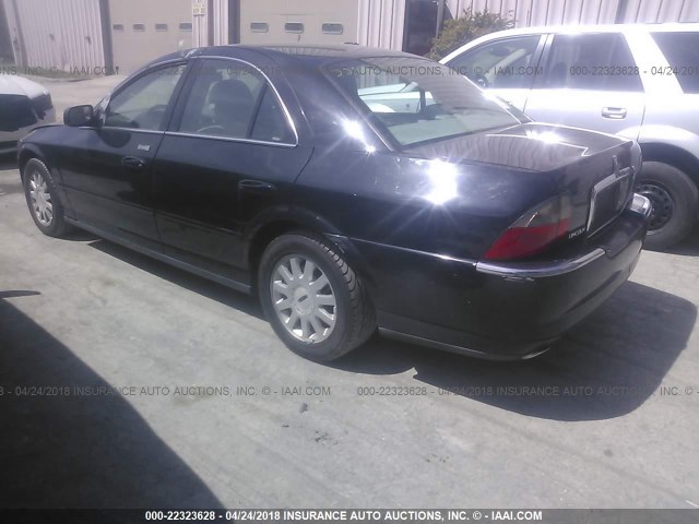 1LNHM86S54Y632350 - 2004 LINCOLN LS 黑色 照片 3