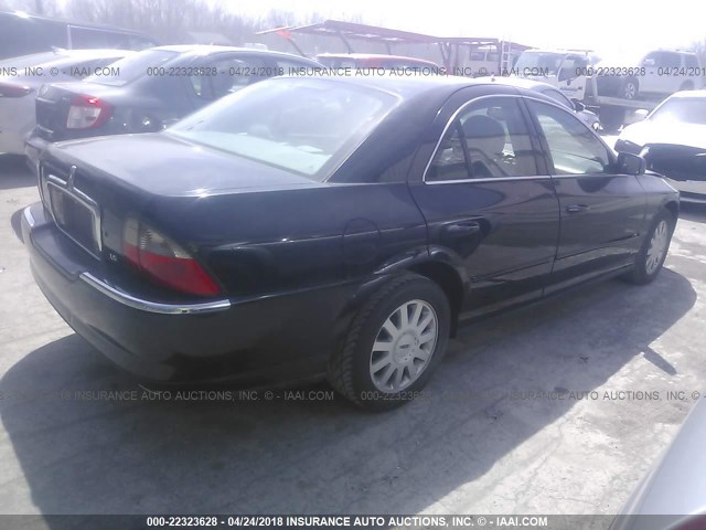 1LNHM86S54Y632350 - 2004 LINCOLN LS 黑色 照片 4