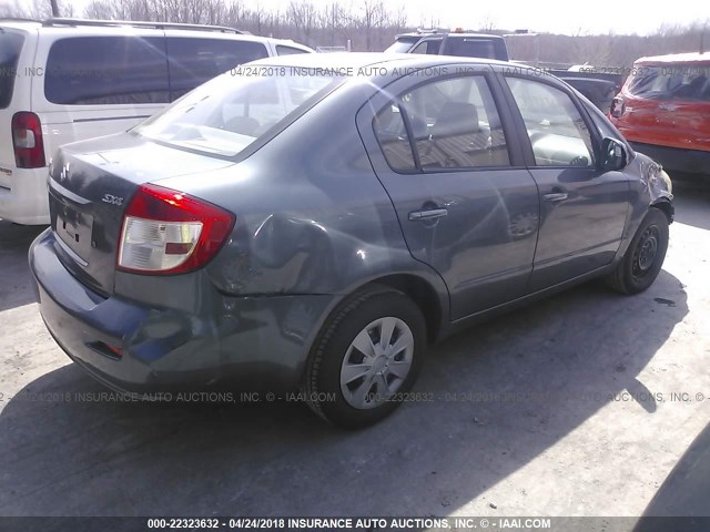 JS2YC412885105035 - 2008 SUZUKI SX4 GRAY photo 4