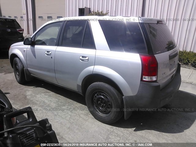 5GZCZ43D75S826184 - 2005 SATURN VUE SILVER photo 3