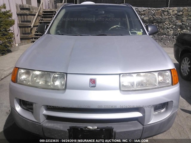 5GZCZ43D75S826184 - 2005 SATURN VUE SILVER photo 6