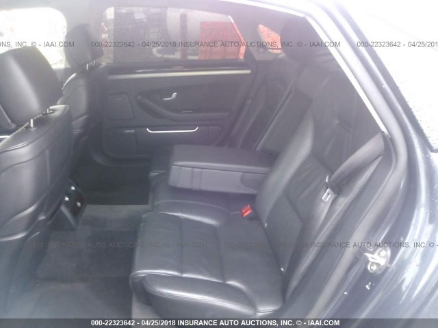 WAUMV94E19N012605 - 2009 AUDI A8 L QUATTRO GRAY photo 8