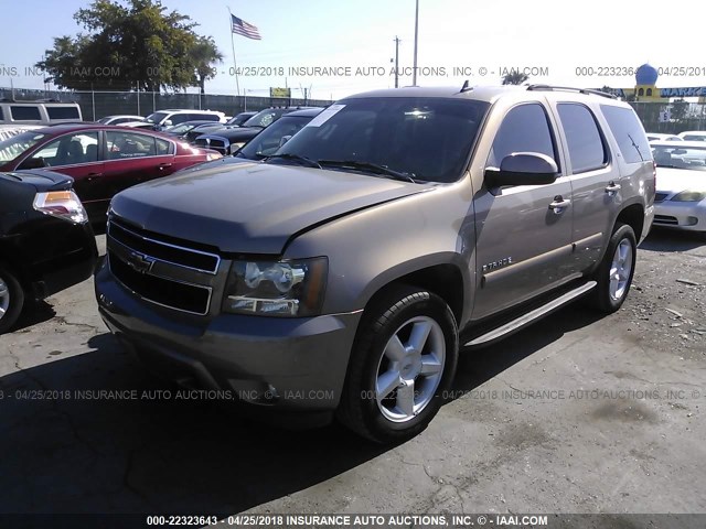 1GNFC13J77R186659 - 2007 CHEVROLET TAHOE C1500 Champagne photo 2