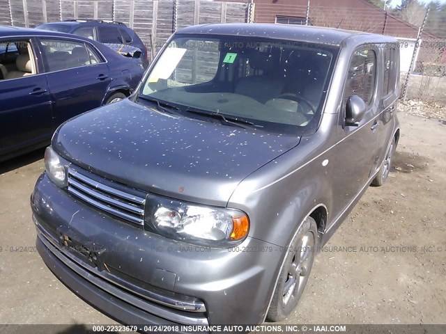 JN8AZ28R99T112420 - 2009 NISSAN CUBE S/SL GRAY photo 2