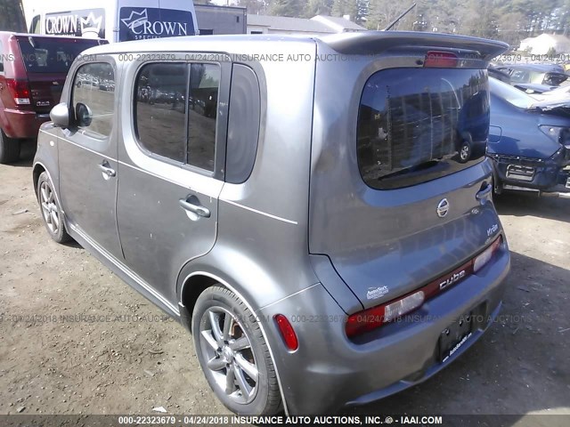 JN8AZ28R99T112420 - 2009 NISSAN CUBE S/SL GRAY photo 3