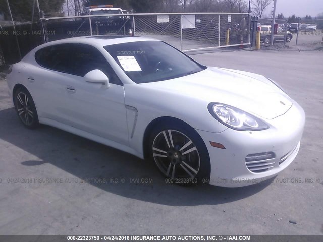 WP0AA2A74DL015310 - 2013 PORSCHE PANAMERA 2/4 WHITE photo 1