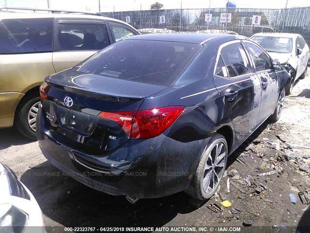 5YFBURHE6JP761723 - 2018 TOYOTA COROLLA L/LE/XLE/SE/XSE TURQUOISE photo 4