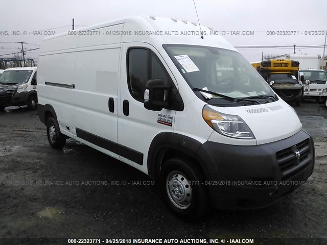 3C6TRVDG7HE541418 - 2017 RAM PROMASTER 2500 2500 HIGH WHITE photo 1