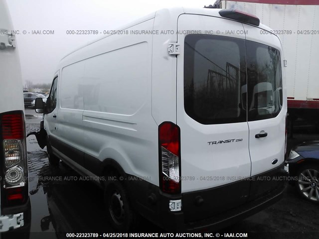 1FTYR2CM6JKA43928 - 2018 FORD TRANSIT T-250 WHITE photo 3