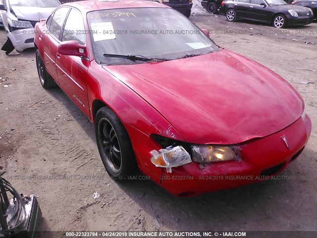 1G2WJ52J6YF287268 - 2000 PONTIAC GRAND PRIX SE 红色 照片 1