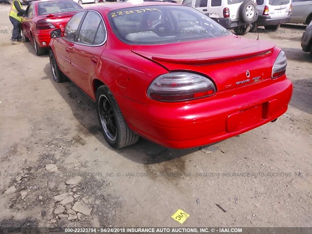 1G2WJ52J6YF287268 - 2000 PONTIAC GRAND PRIX SE 红色 照片 3