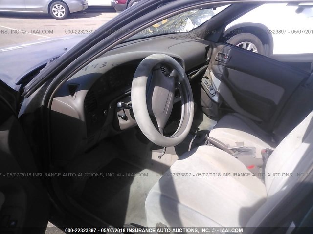 4T1BG12K1TU943810 - 1996 TOYOTA CAMRY DX/LE/XLE GREEN photo 5