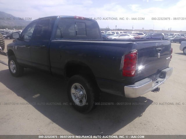3D7KS28A48G118402 - 2008 DODGE RAM 2500 ST/SLT 蓝色 照片 3