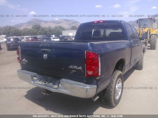 3D7KS28A48G118402 - 2008 DODGE RAM 2500 ST/SLT BLUE photo 6