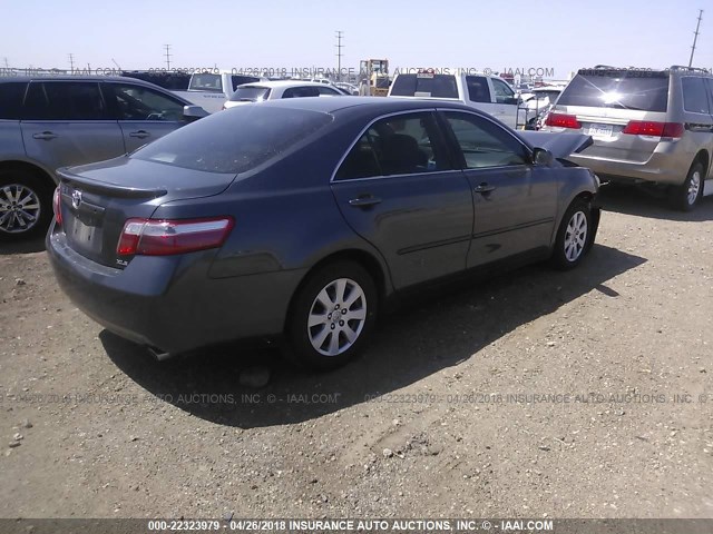 4T1BK46KX9U582631 - 2009 TOYOTA CAMRY SE/LE/XLE GRAY photo 4