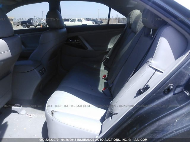 4T1BK46KX9U582631 - 2009 TOYOTA CAMRY SE/LE/XLE GRAY photo 8