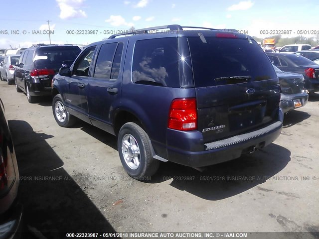 1FMZU73K84ZA81750 - 2004 FORD EXPLORER XLT/XLT SPORT/NBX BLUE photo 3