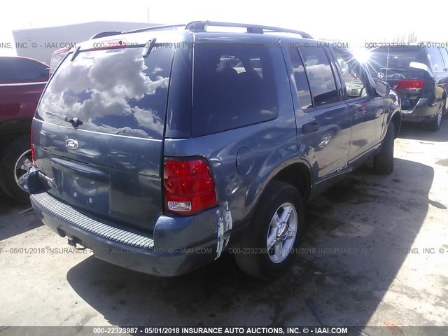 1FMZU73K84ZA81750 - 2004 FORD EXPLORER XLT/XLT SPORT/NBX BLUE photo 4