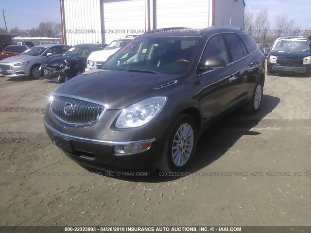 5GAEV23D29J130422 - 2009 BUICK ENCLAVE CXL 棕色 照片 2